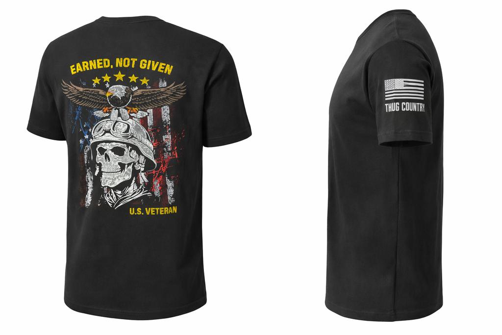 Veteran Earned Not Given Tee