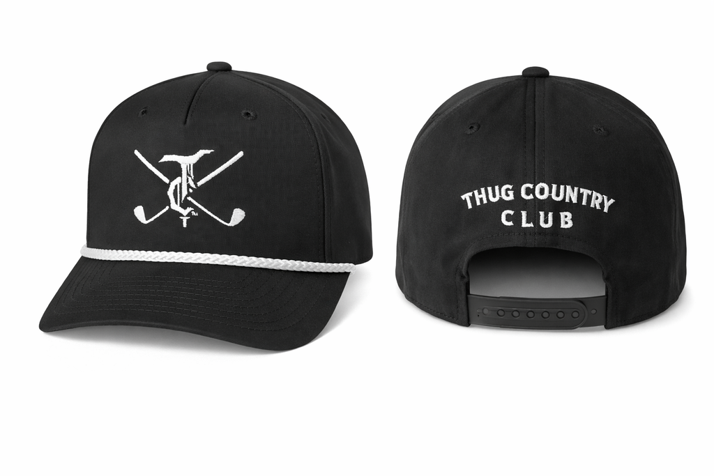 Golf Hat Black