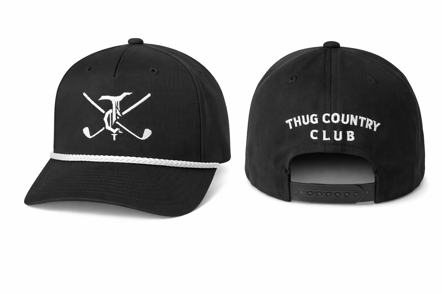 Golf Hat Black