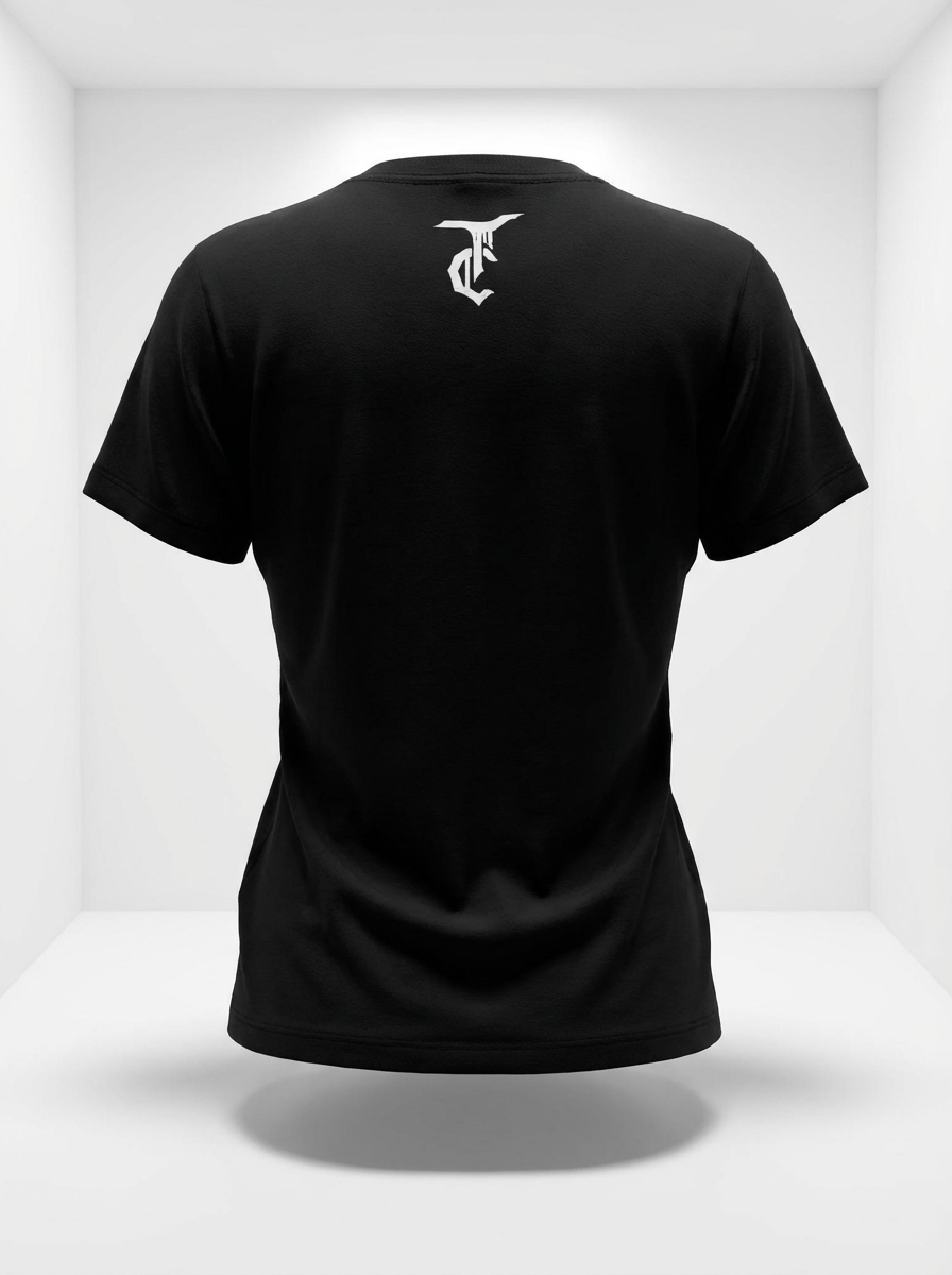 Thug Country Logo Tee – Black with White Edition