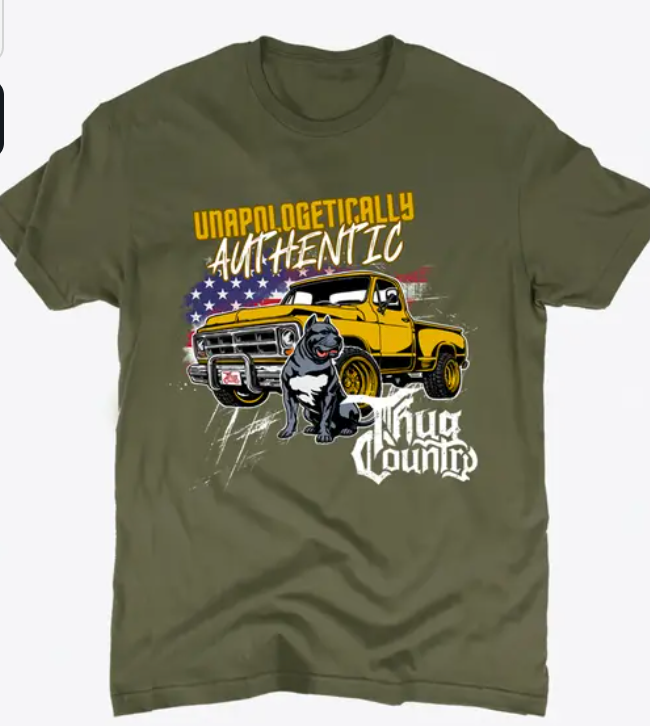 Unapologetically Authentic Tee – Thug Country Original