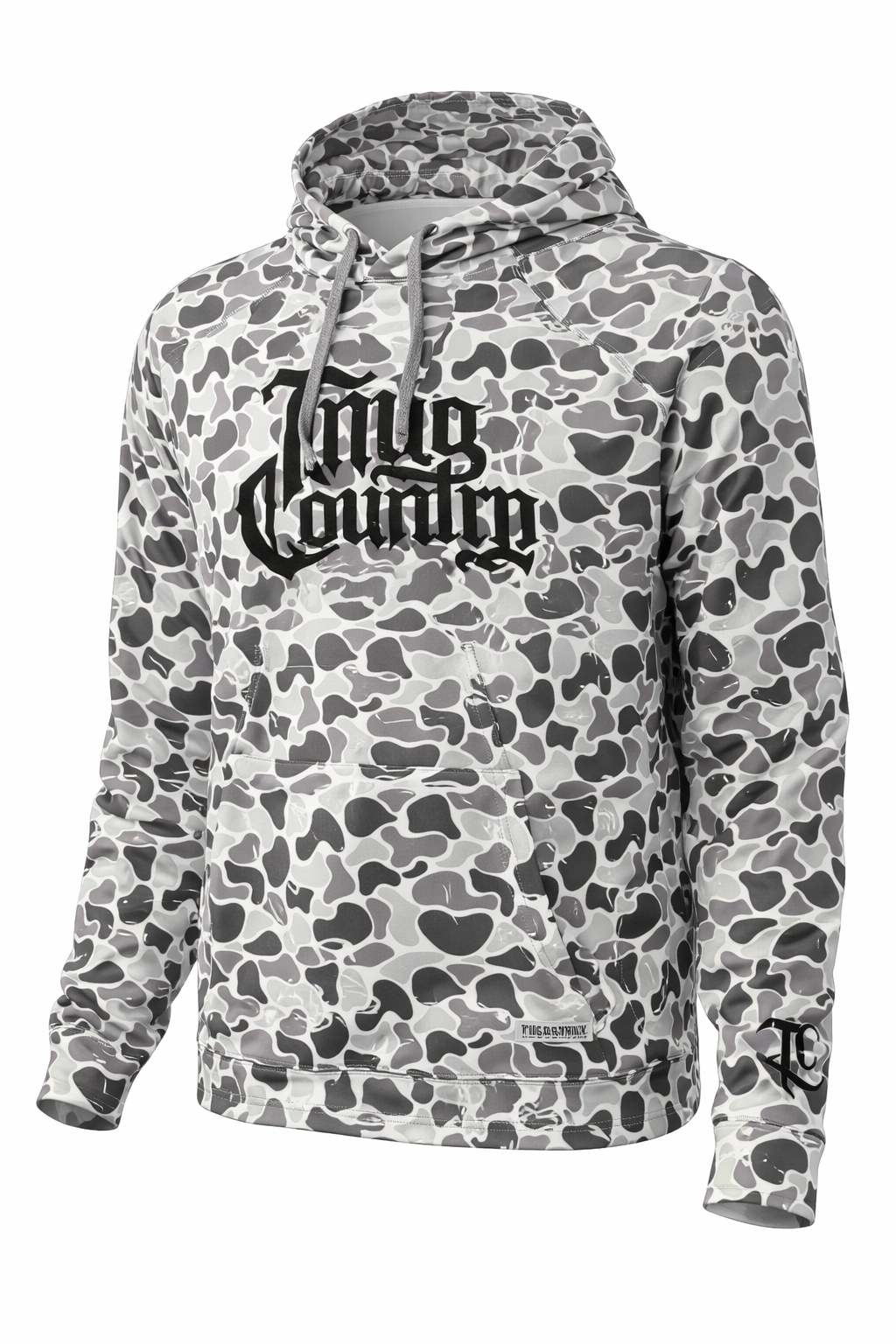 Long Sleeve Camo Duck Print UV